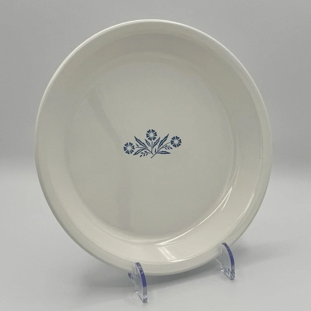 Corning Ware Blue Cornflower Pie Plate 9